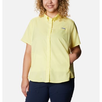 Dámské Košile Columbia PFG Tamiami II Short Sleeve Plus Size Oranžové XBQKVW325